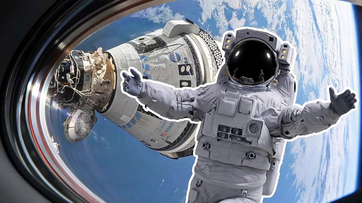В NASA обсуждают возвращение на Землю "застрявших" астронавтов Starliner. Обложка © Shutterstock / FOTODOM / Dotted Yeti © ТАСС / AP
