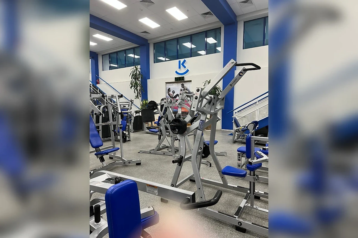 Зона тренажёров в закрывшемся столичном клубе «Кимберли». Фото © Life.ru