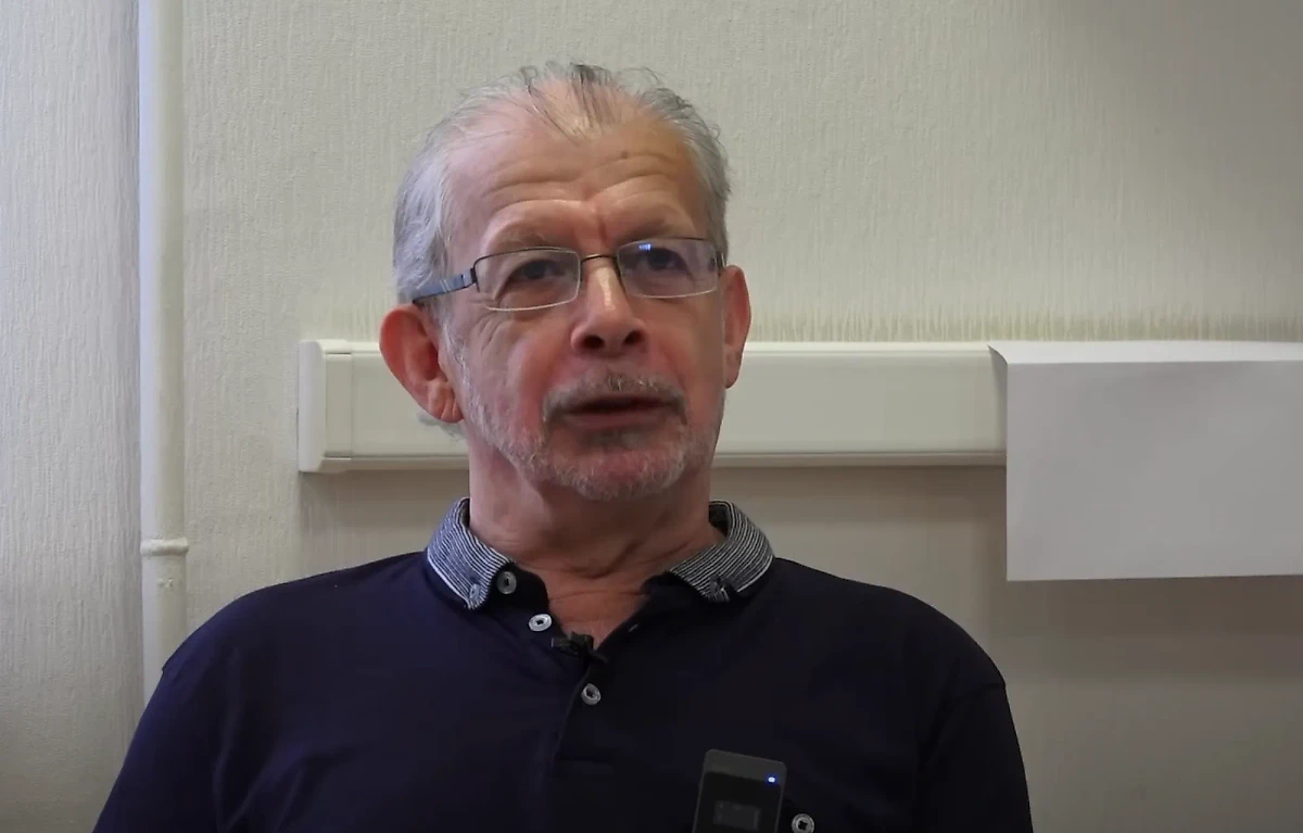 Григорий Кваша о векторных отношениях — учёный сравнил их с вулканом. Фото © Youtube / Tatjana Karpuhina