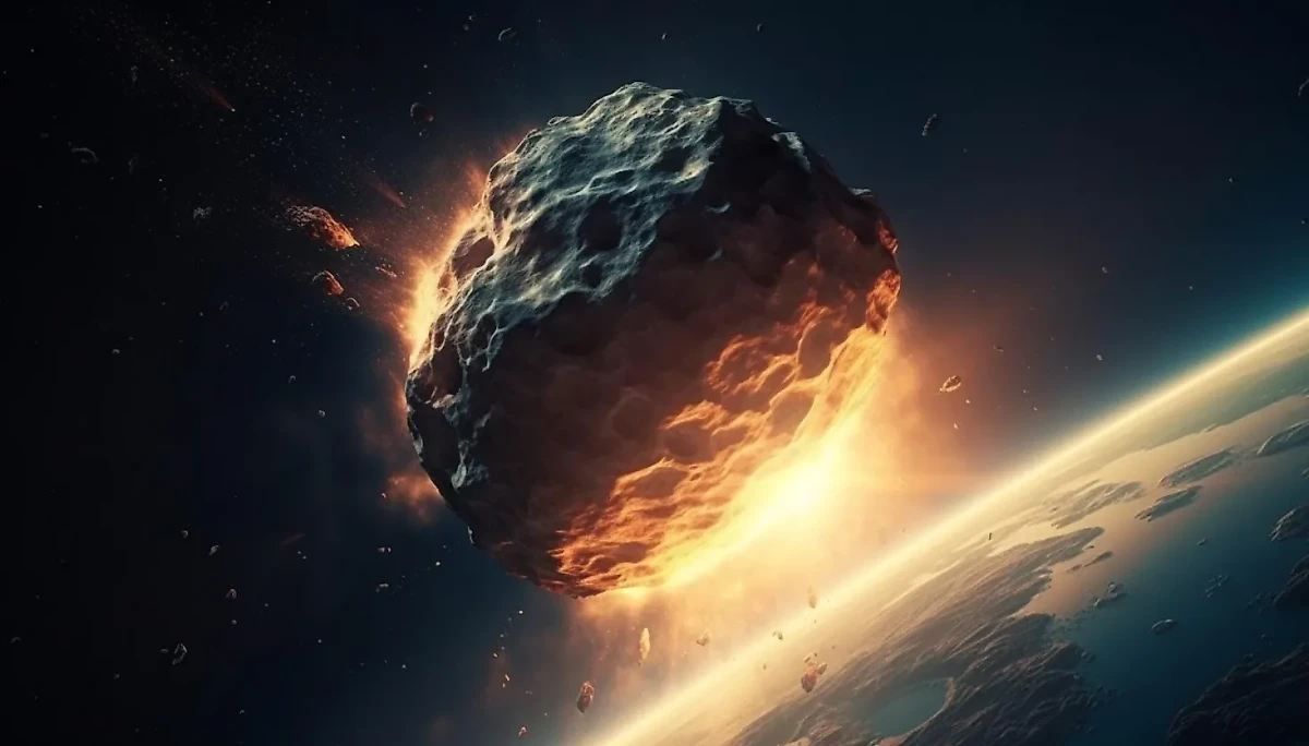 Великий потоп и страшные эпидемии — чего ждать от астероида, который скоро упадёт на Землю. Фото © Freepik AI