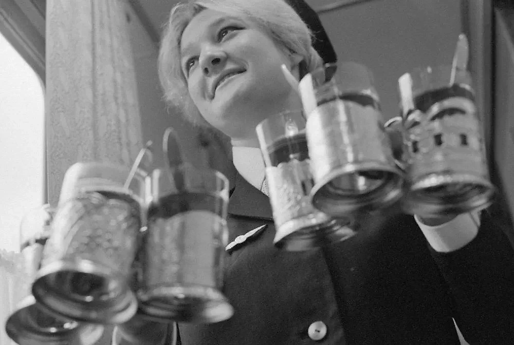 Что добавляли в чай в советских поездах. Фото © ТАСС / Юрий Белинский