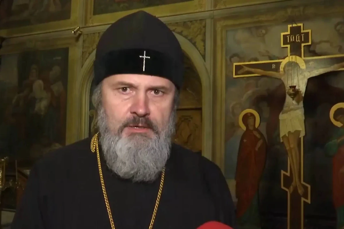 Митрополит Климент из ПЦУ. Обложка © Telegram / Украина Сейчас