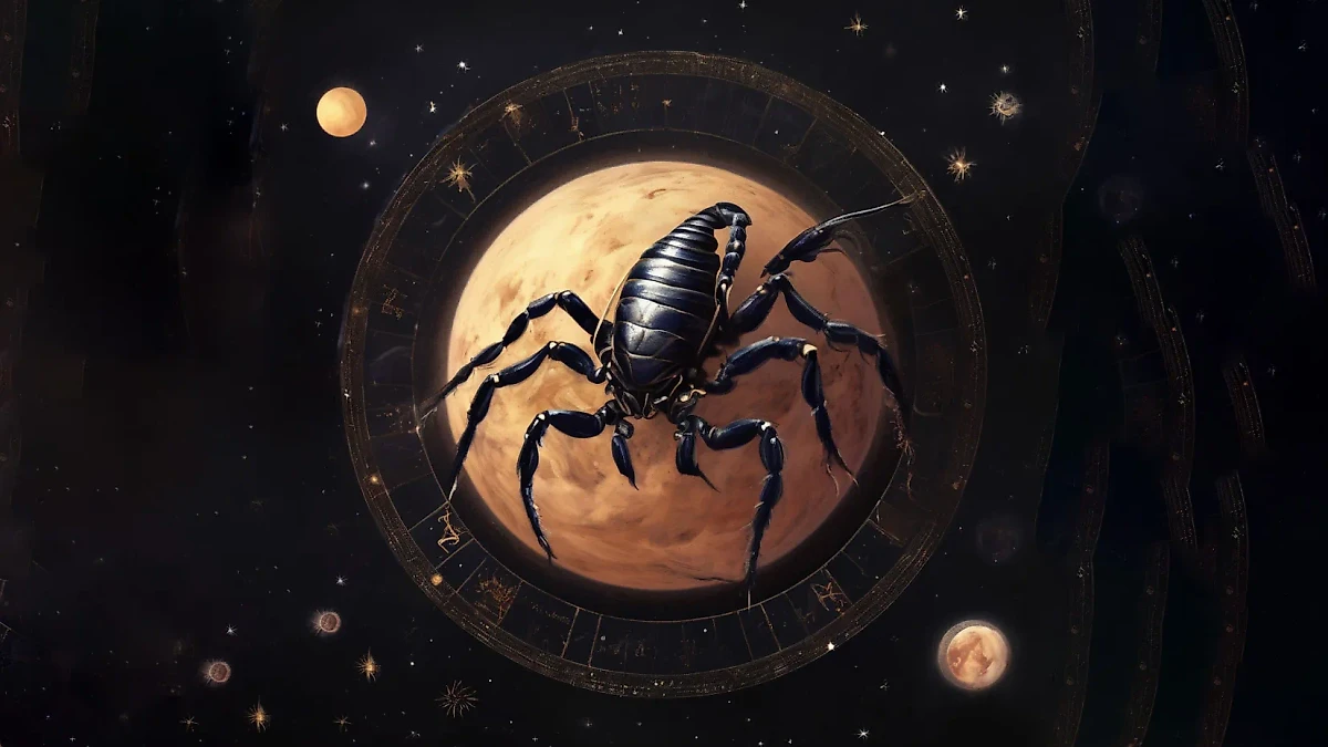 Знак зодиака Скорпион: как он испортит планету любви Венеру во время транзита. Фото © «Шедеврум»