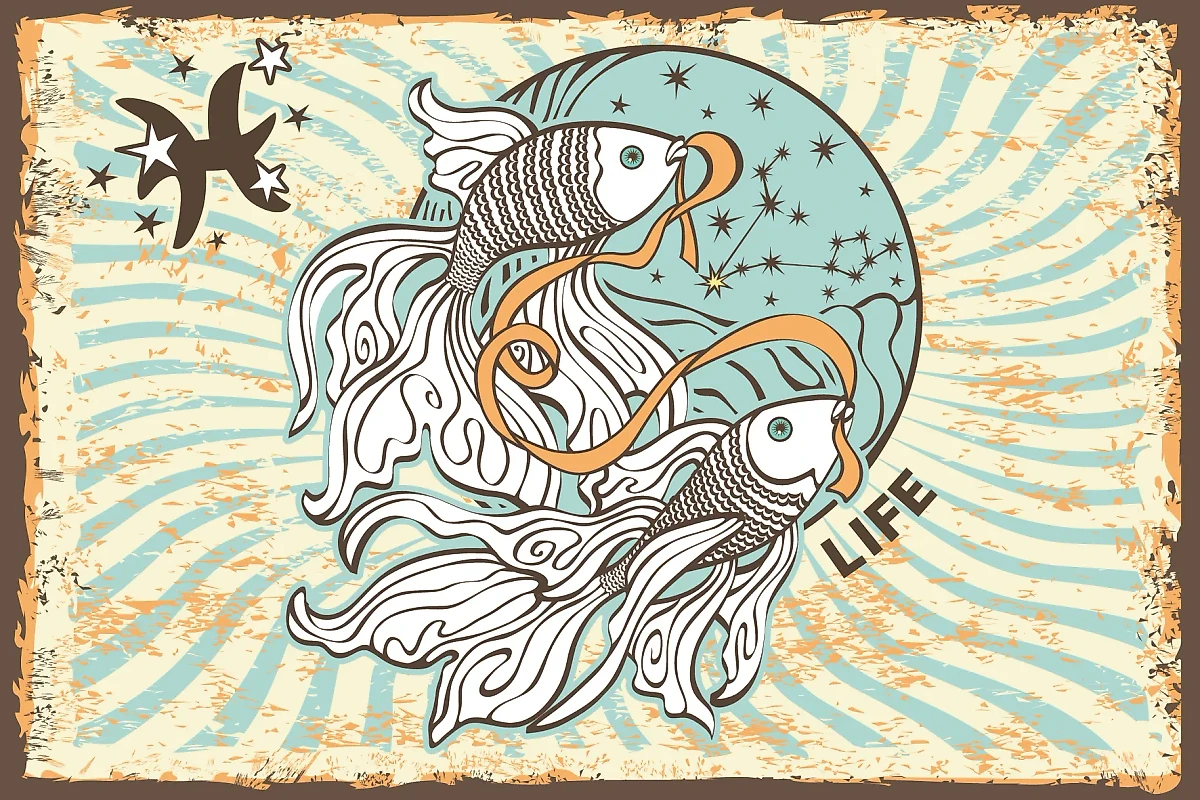 Знак зодиака Рыбы — подробный гороскоп на неделю с 30 сентября по 6 октября. Коллаж © Life.ru. Фото © Shutterstock / FOTODOM / TatiKost94