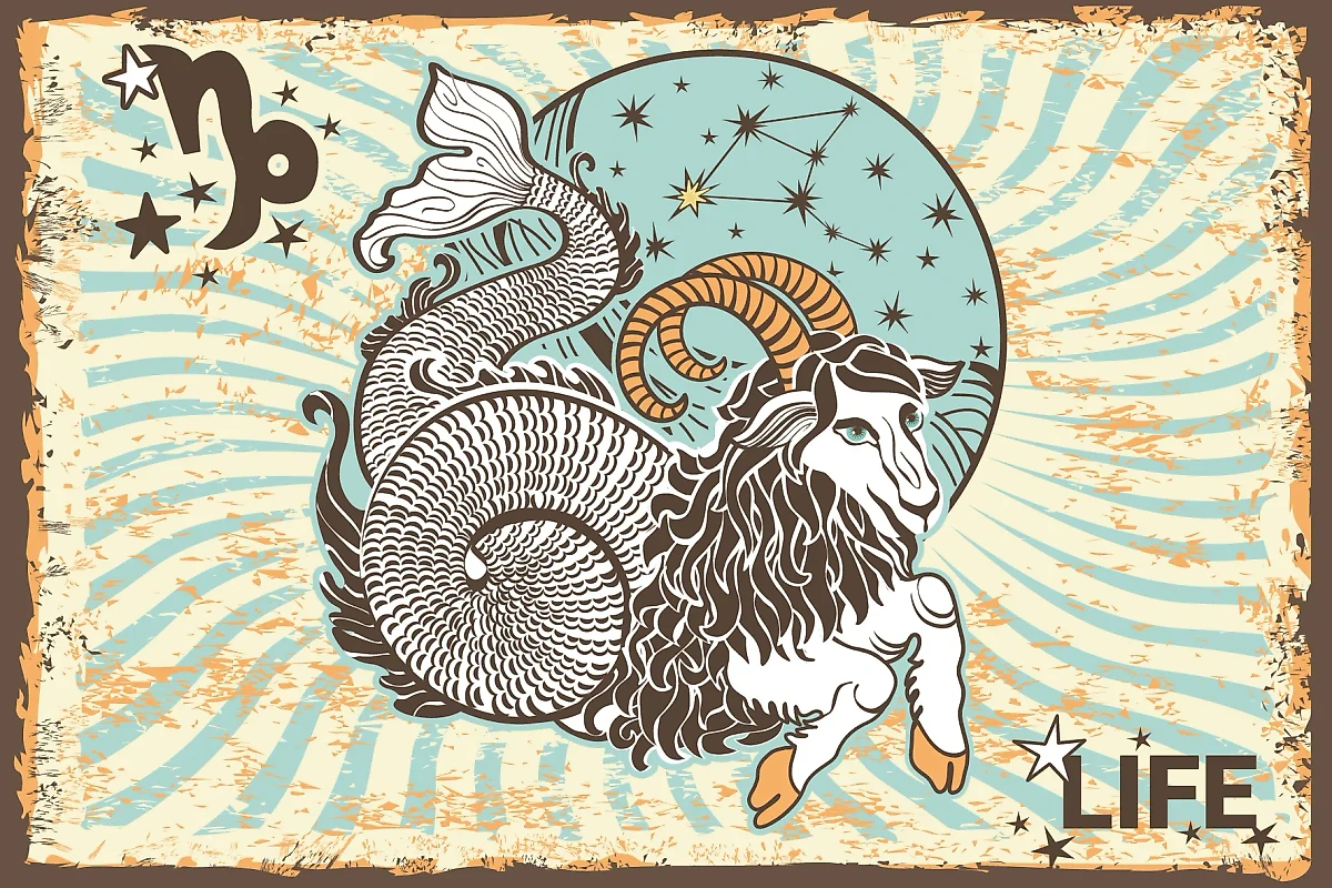 Как знак зодиака Козерог влияет на здоровье человека. Коллаж © Life.ru. Фото © Shuttestock / FOTODOM / TatiKost94