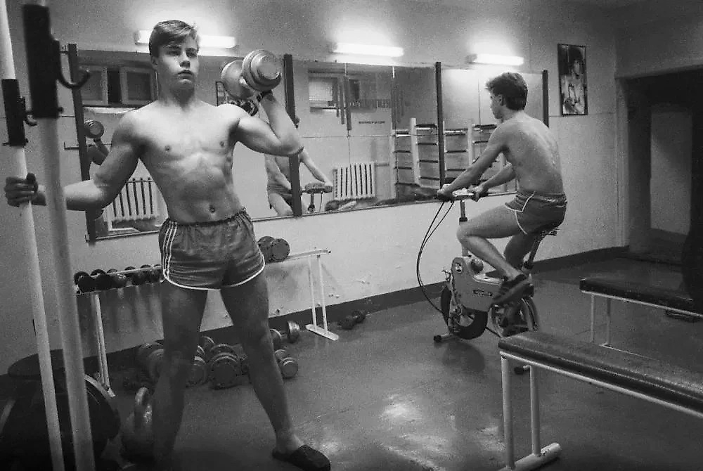 Спорт в СССР: советские люди много тренировались и не знали проблем. Фото © ТАСС / Шлевис Г.