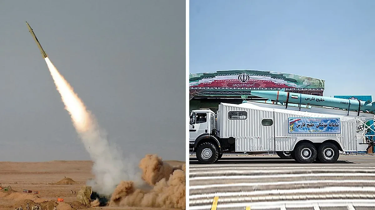 Fateh-110 — иранская твердотопливная баллистическая ракета класса «земля – земля». Фото © Wikipedia / Hossein Velayati, Fars Media Corporation