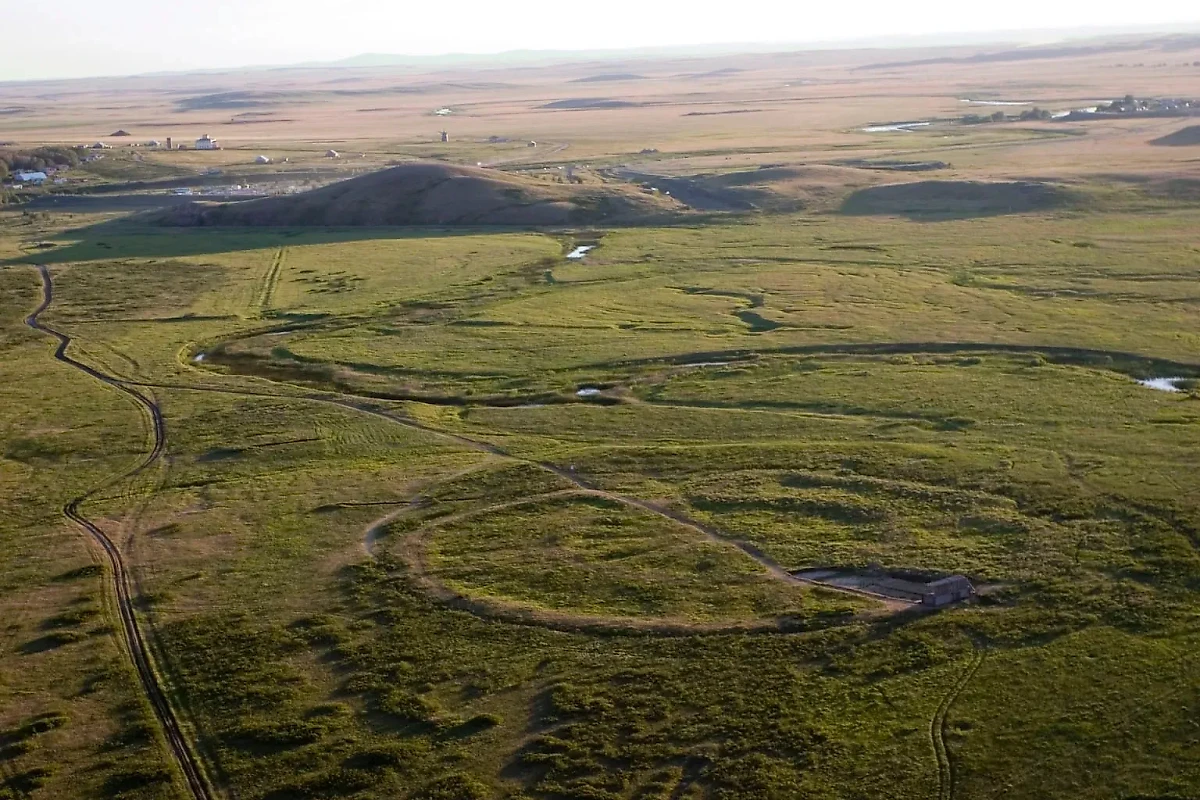 Древний город Аркаим — мистическое место в Челябинской области. Фото © Wikipedia / Rafikova m