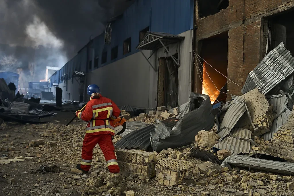 Среди военных объектов, которые стали целями ВС РФ, — цеха по сборке и ремонту танков, оружия и БПЛА. Фото © Getty Images / Kostiantyn Liberov / Libkos