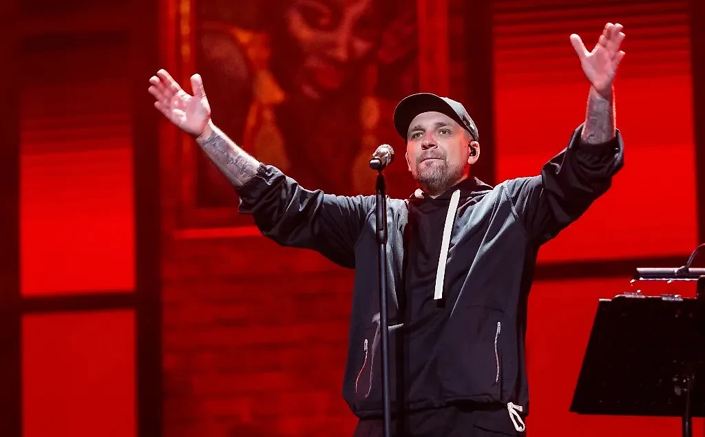 Концерт Басты. Фото © ТАСС / ФК "Зенит" / Алёна Яшина