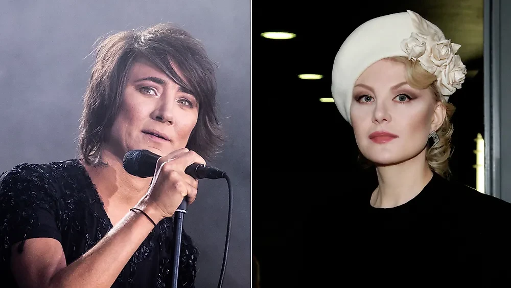 Земфира* и Рената Литвинова. Фото © ТАСС / Сергей Виноградов / Сергей Бобылев