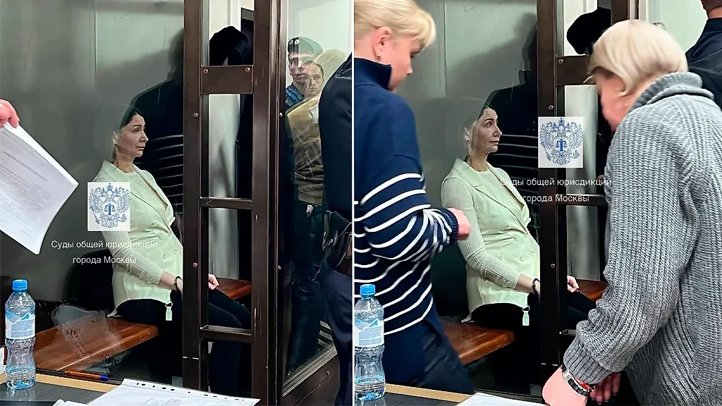 Елена Блиновская в зале суда. Telegram / "Суды общей юрисдикции города Москвы"