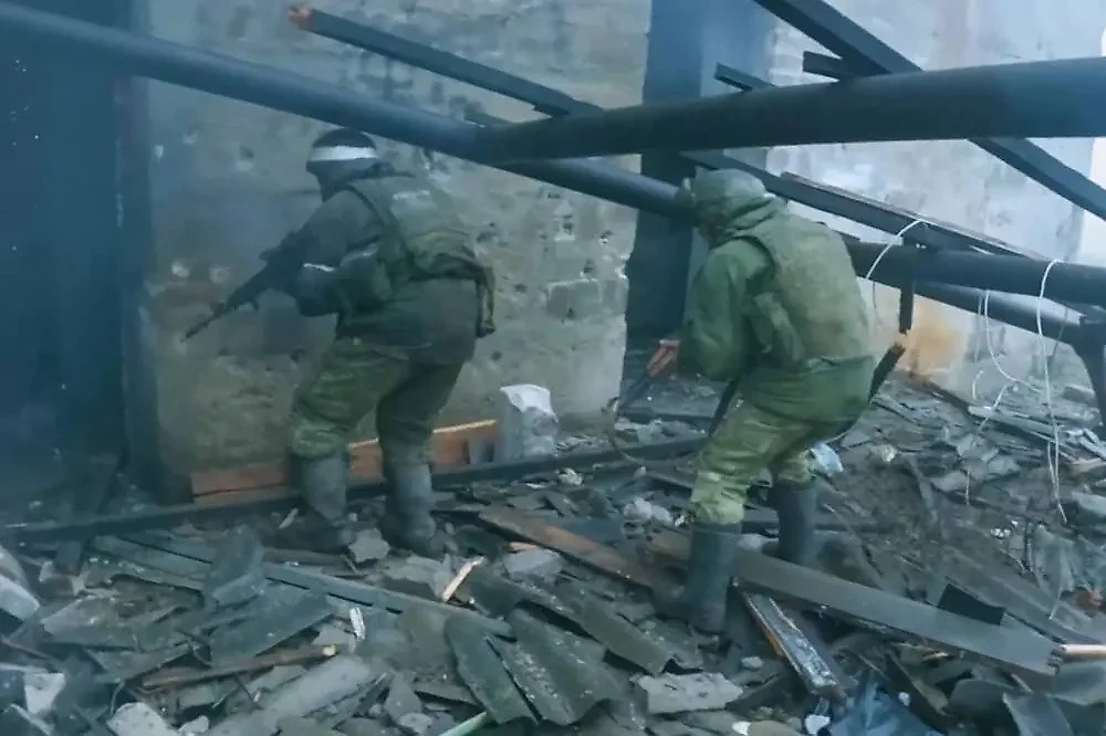 Военнослужащие штурмовых групп 155-й бригады морской пехоты. Фото © ТАСС / Пресс-служба Минобороны РФ