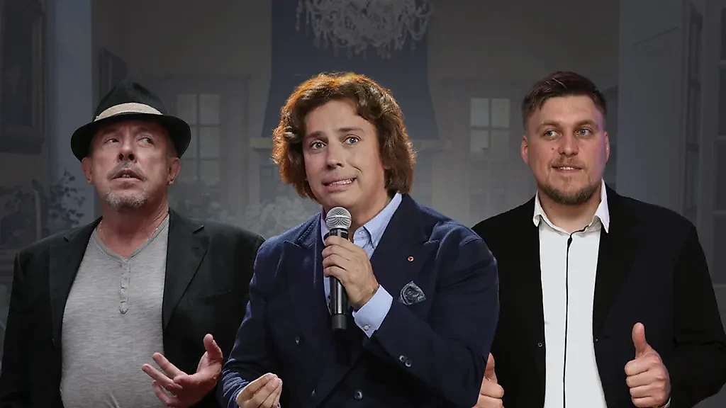 Андрей Макаревич*, Максим Галкин*, Александр Незлобин. Коллаж © Life.ru. Фото © ТАСС / Михаил Метцель, Вячеслав Прокофьев, Вадим Тараканов, © Instagram (соцсеть запрещена в РФ; принадлежит корпорации Meta, которая признана в РФ экстремистской) / maxgalkinru