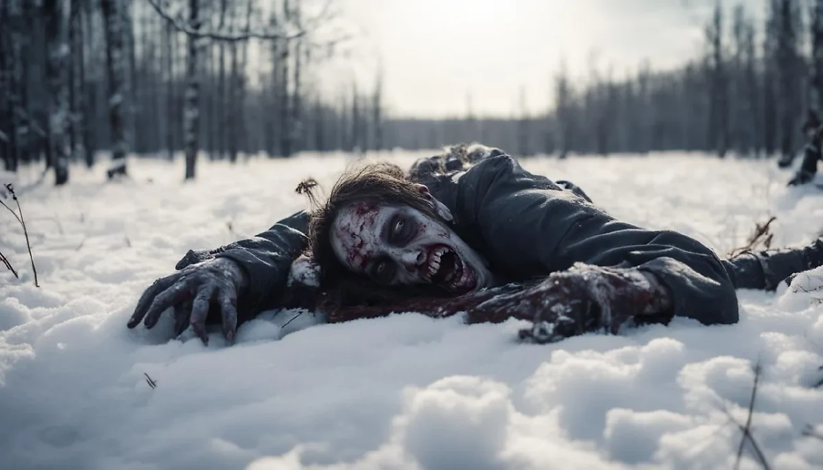 Возможный план действий на случай, когда будет зомби-апокалипсис в России. Фото © Kandinsky by Sber AI