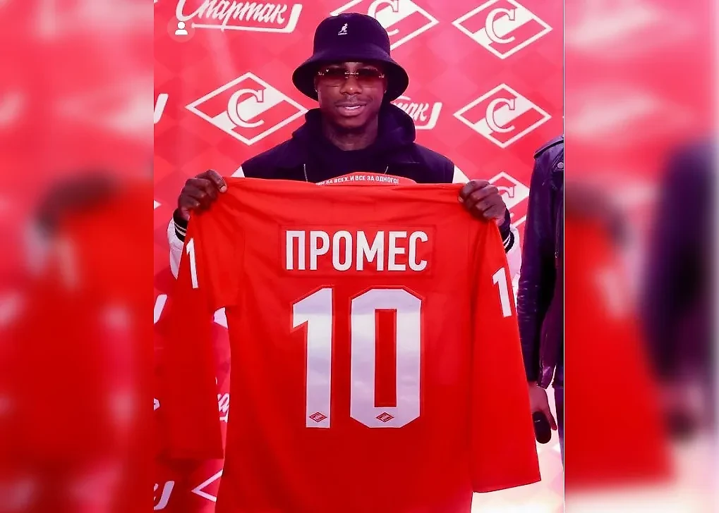 Футболист московского "Спартака" Квинси Промес. Обложка © Instagram (соцсеть запрещена в РФ; принадлежит корпорации Meta, которая признана в РФ экстремистской) / Quincy Promes