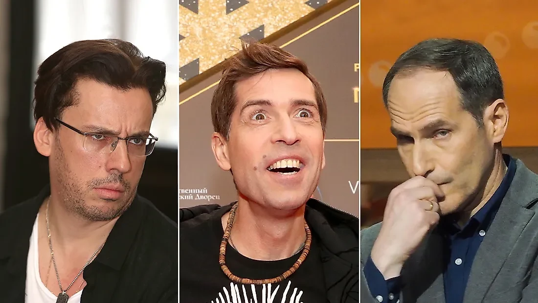 Максим Галкин*, Макс Покровский*, Михаил Шац*. Обложка © ТАСС / Вадим Тараканов, Вячеслав Прокофьев, Владимир Гердо