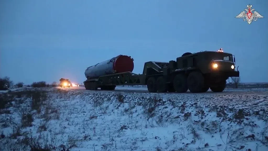 Ракетный комплекс шахтного базирования "Авангард". Фото © Telegram / Минобороны России