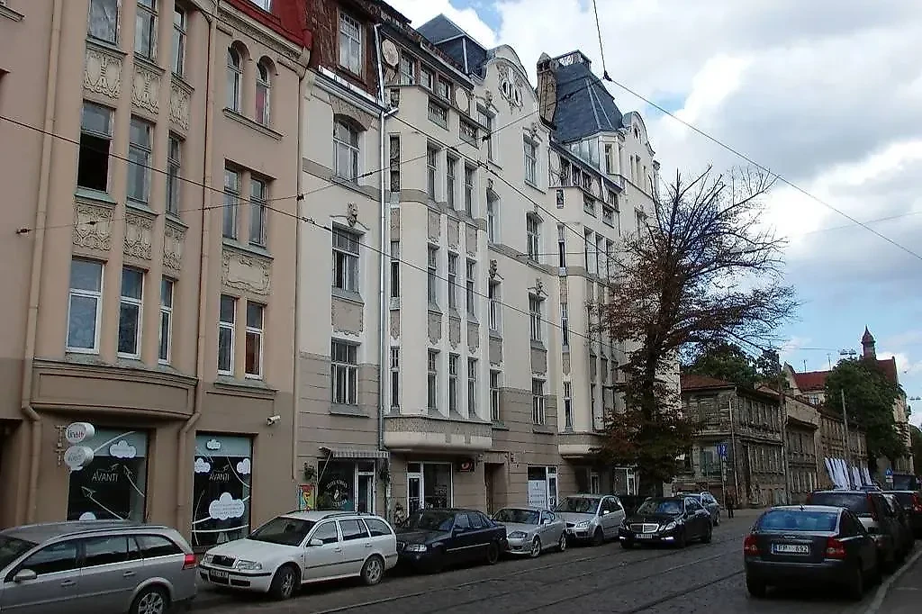 Софья Гройсман* около года прожила в столице Латвии, в районе улицы Миера. Фото © Wikipedi a / Īriss Sviklis