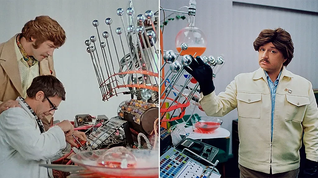 Советские фильмы про телепортацию не могут качественно повторить даже на ТНТ. Фото © "Иван Васильевич меняет профессию (1973)" реж. Леонид Гайдай, сценарист Владлен Бахнов, "Иван Васильевич меняет всё (ТВ, 2023)" реж. Михаил Сёмичев, Роман Ким, сценаристы Андрей Шелков, Максим Ткаченко / Kinopoisk