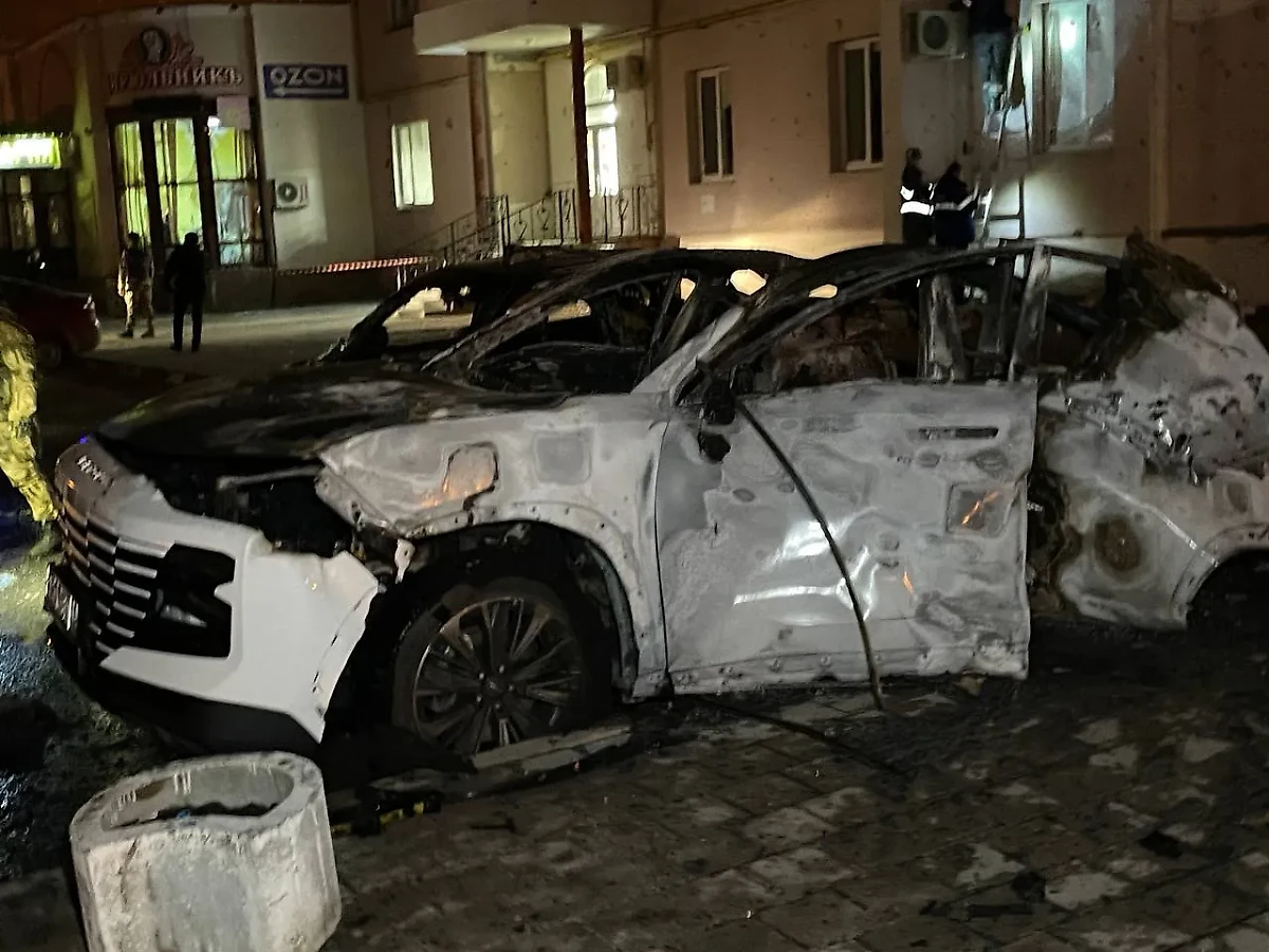 Повреждения в Белгородской области после обстрела ВСУ. Фото © Telegram / Настоящий Гладков