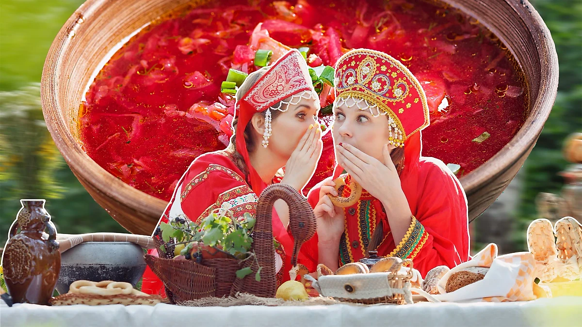 Первые упоминания о борще встречаются ещё в новгородских ямских книгах 1586 года. Коллаж © Life.ru. Фото © Shutterstock / FOTODOM