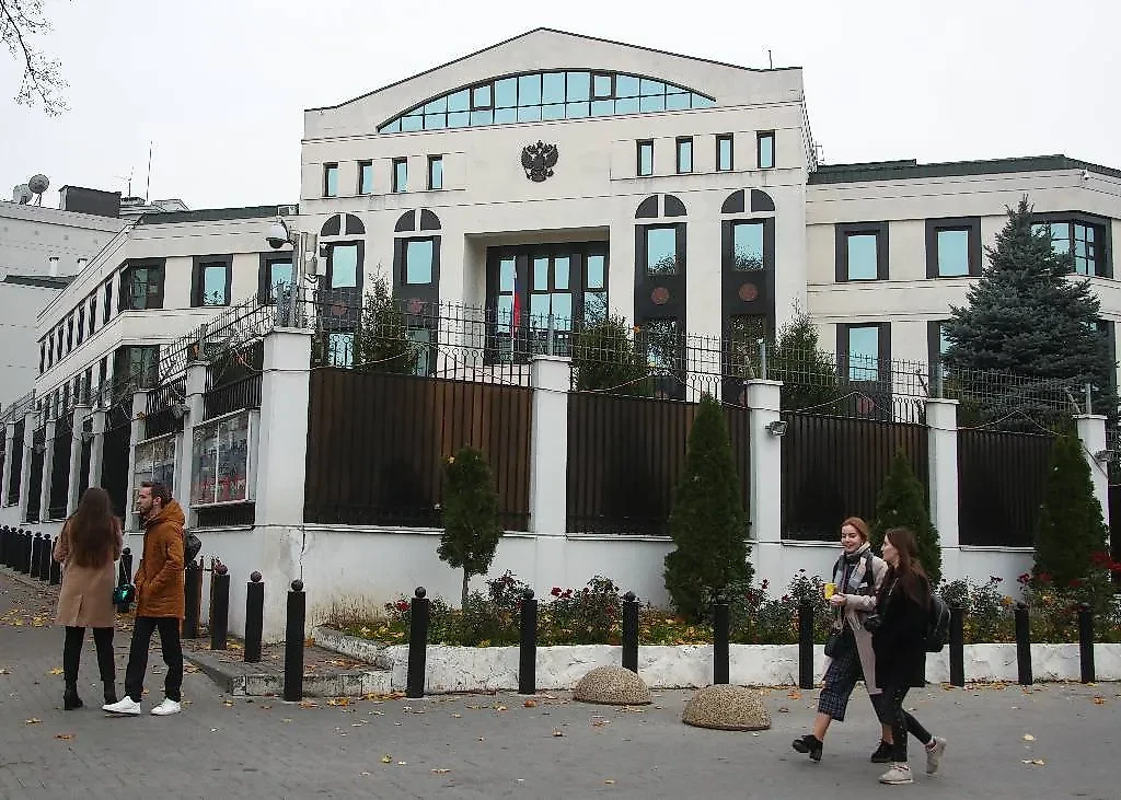Посольство России в Кишинёве. Обложка © ТАСС / Валерий Шарифулин