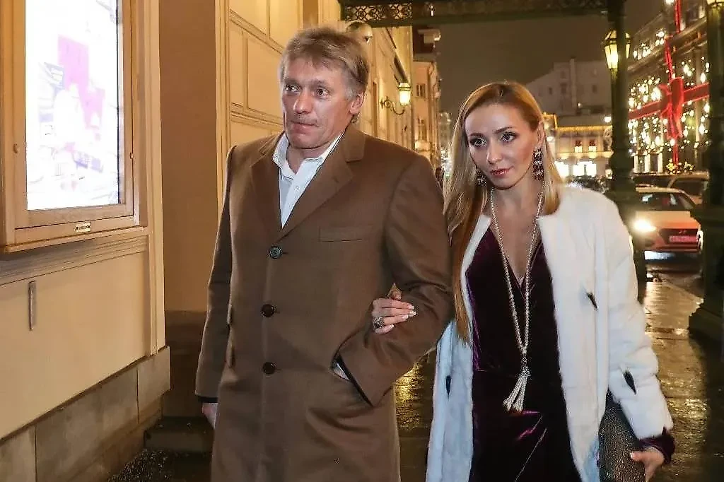 Дмитрий Песков и Татьяна Навка. Обложка © ТАСС / Валерий Шарифулин