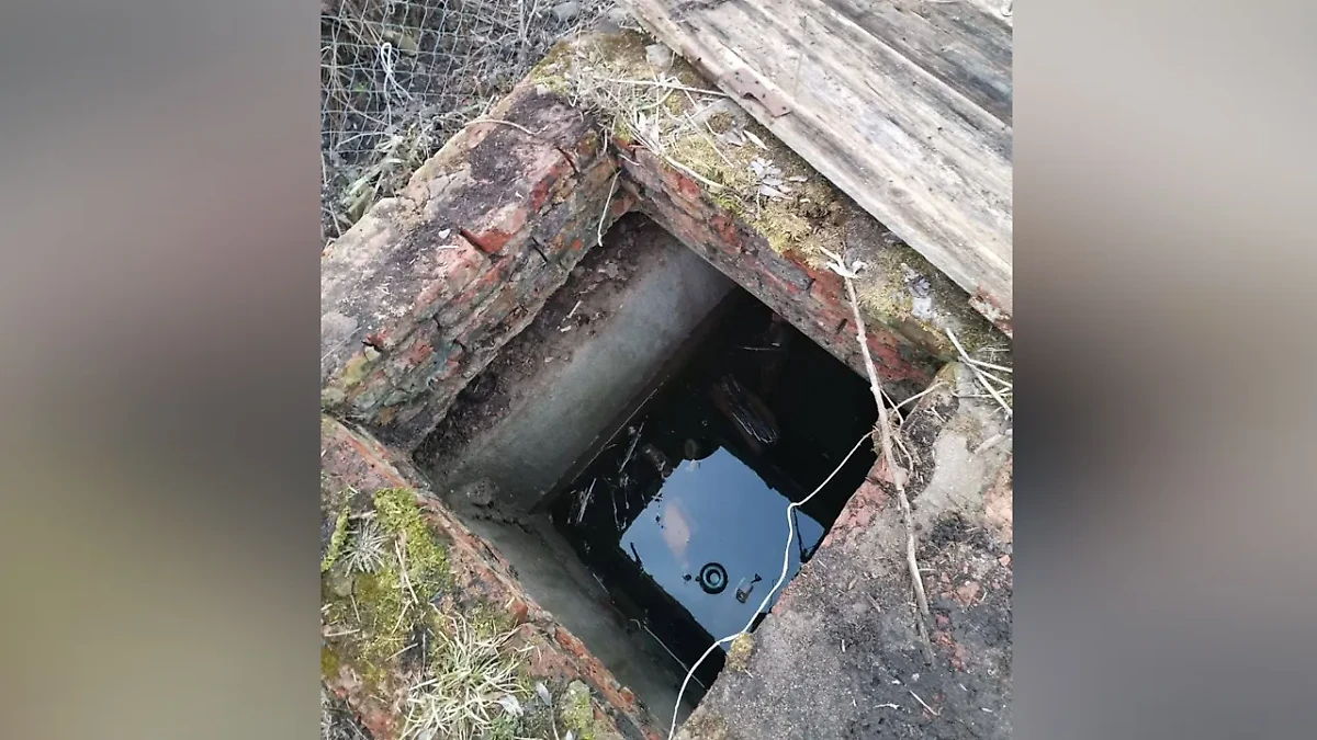 Ребёнок утонул в колодце в Псковской области. Фото © Telegram / МЧС России 