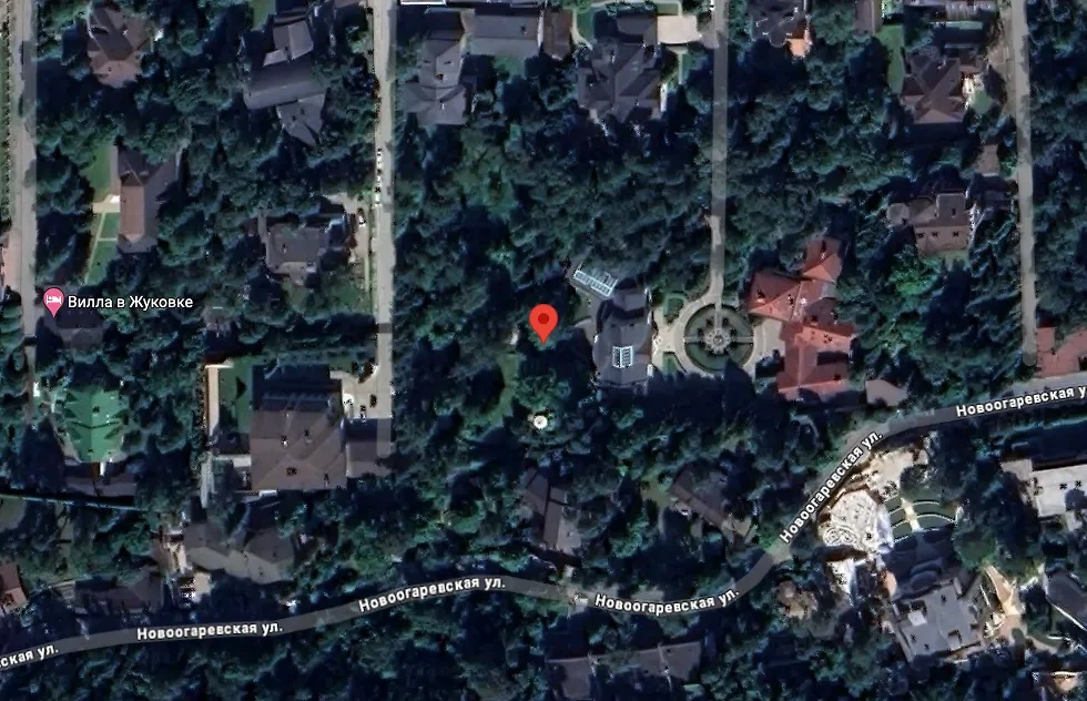 Домовладение, которое покупала жена Михаила Касьянова. Фото © Google Maps 