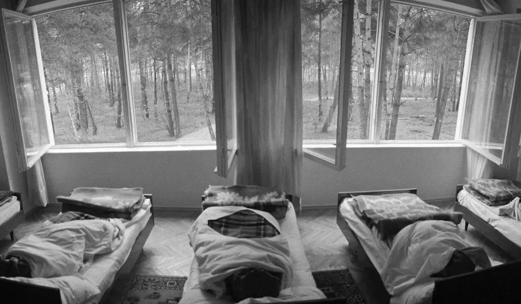 Для чего детей в советских детских садах укладывали спать на улице зимой и летом⁠⁠. Фото © ТАСС / Игорь Зорин