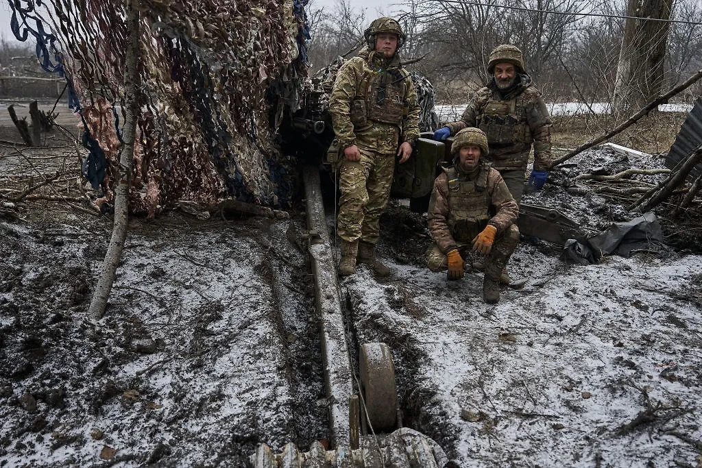 Украинские солдаты. Фото © Getty Images / Libkos