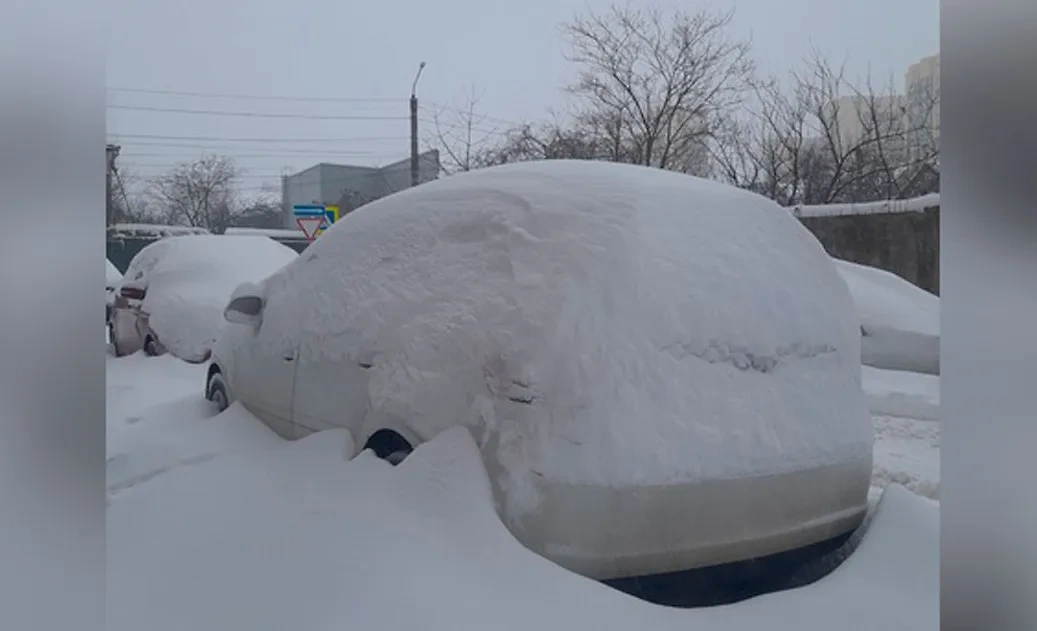 Воронеж заносит снегом. Обложка © VK / Мой и твой Воронеж