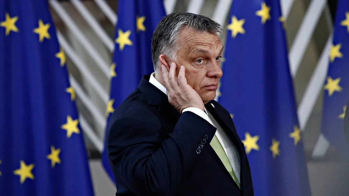Премьер Венгрии Орбан предупредил Украину и ЕС о плане нажать на "ручной тормоз". Обложка © Shutterstock