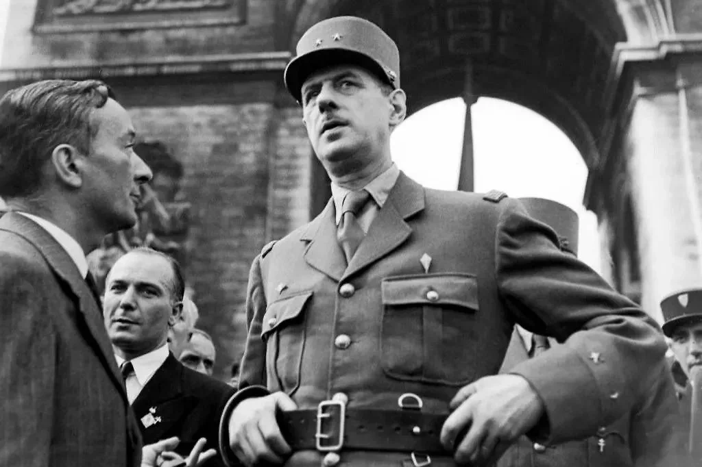 Французский генерал Второй мировой войны Шарль де Голль. Обложка © Getty Images / Serge DE SAZO