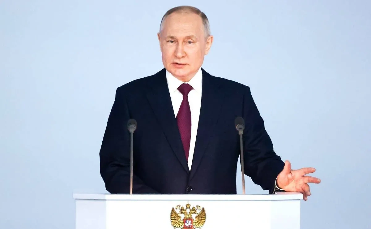 Президент РФ Владимир Путин. Обложка © Kremlin.ru