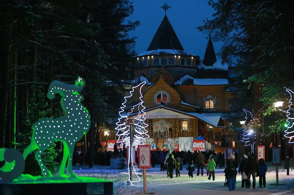 Резиденция Деда Мороза в Великом Устюге. Фото © ТАСС / Владимир Смирнов