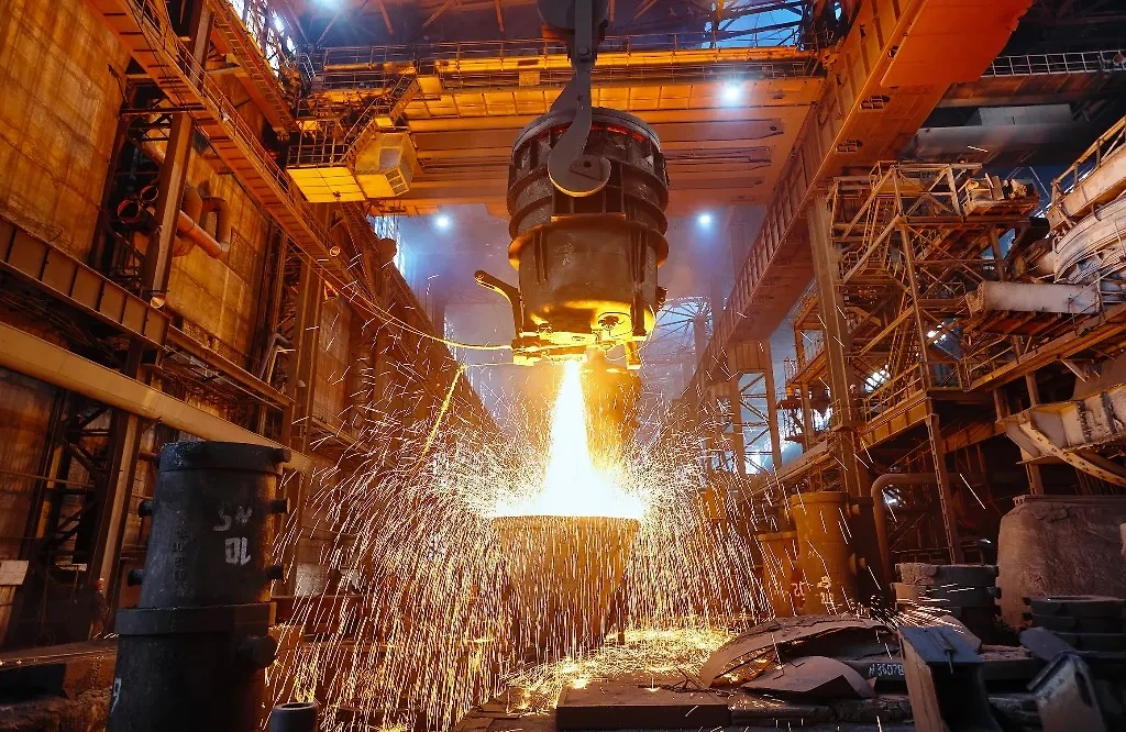 Хорошие перспективы у акций металлургических компаний. Фото © Shutterstock