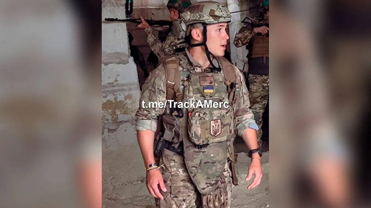 В зоне специальной операции ликвидирован 21-летний американский наёмник Итан Хертвек. Обложка © телеграм-канал TrackANaziMerc