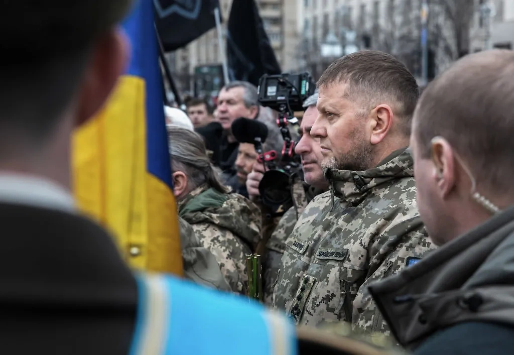 Главнокомандующий Вооружёнными силами Украины Валерий Залужный. Обложка © Getty Images / SOPA Images / Mykhaylo Palinchak