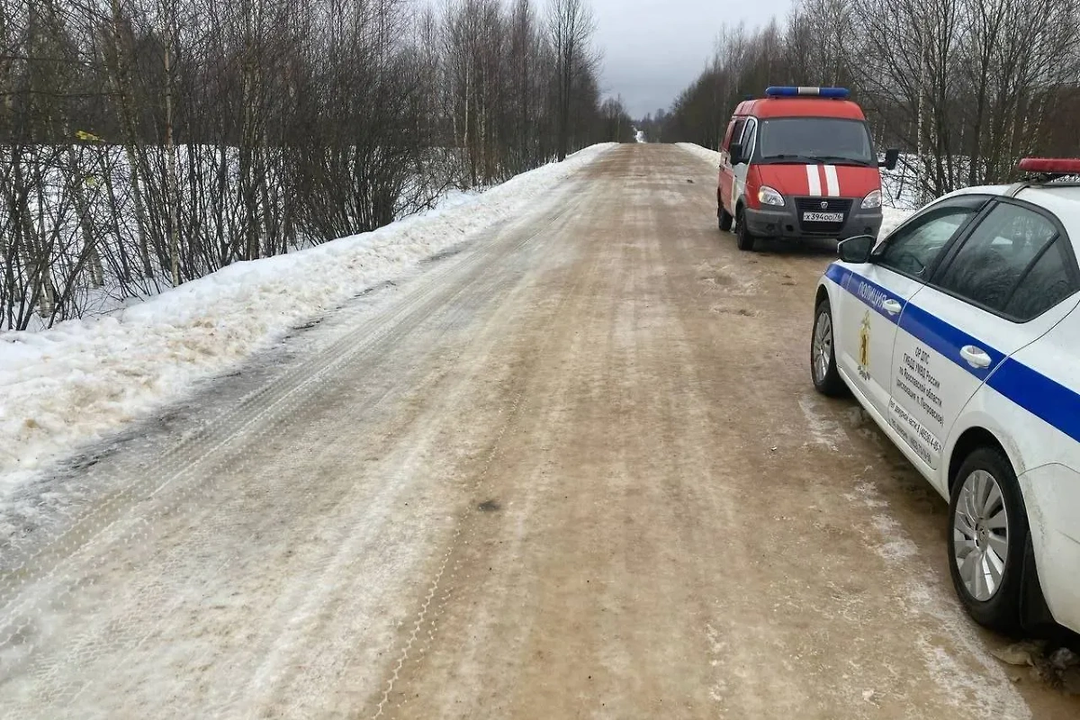 В Ярославской области опрокинулся автобус со школьниками. Фото © t.me / Прокуратура Ярославской области