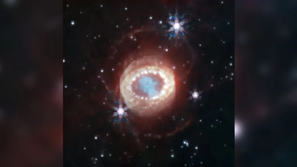 Остаток сверхновой SN 1987A. Фото © Wikipedia 