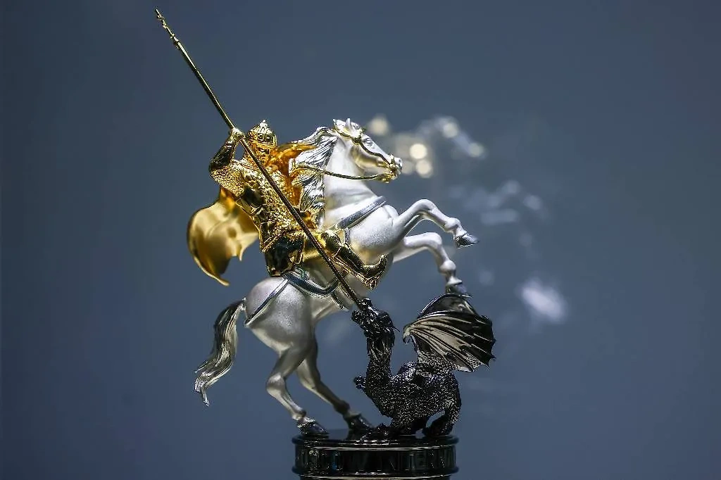 Главная награда ММКФ — золотая статуэтка Святого Георгия. Обложка © ТАСС / Валерий Шарифулин