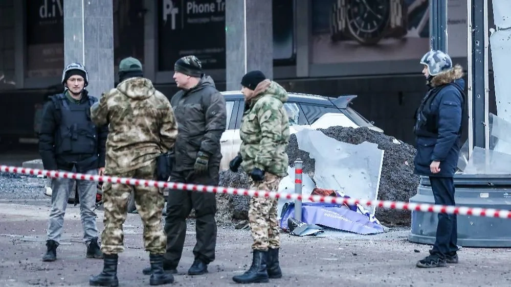 Обстановка в Белгороде после обстрела со стороны ВСУ. Обложка © ТАСС / Павел Колядин