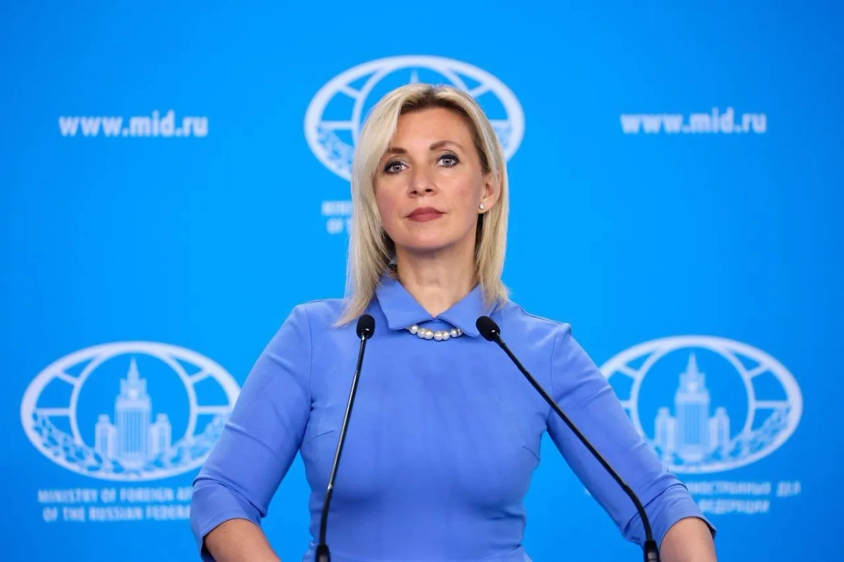 Официальный представитель МИД РФ Мария Захарова. Обложка © Telegram / МИД РФ