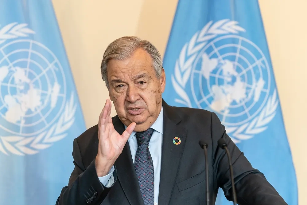 Генеральный секретарь ООН Антониу Гутерриш. Обложка © Shutterstock / FOTODOM