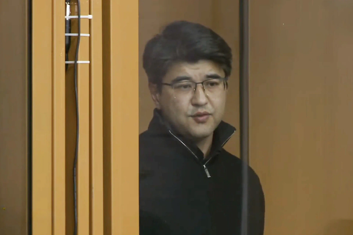 Куандык Бишимбаев на суде. Фото © Пресс-служба Верховного суда Республики Казахстан