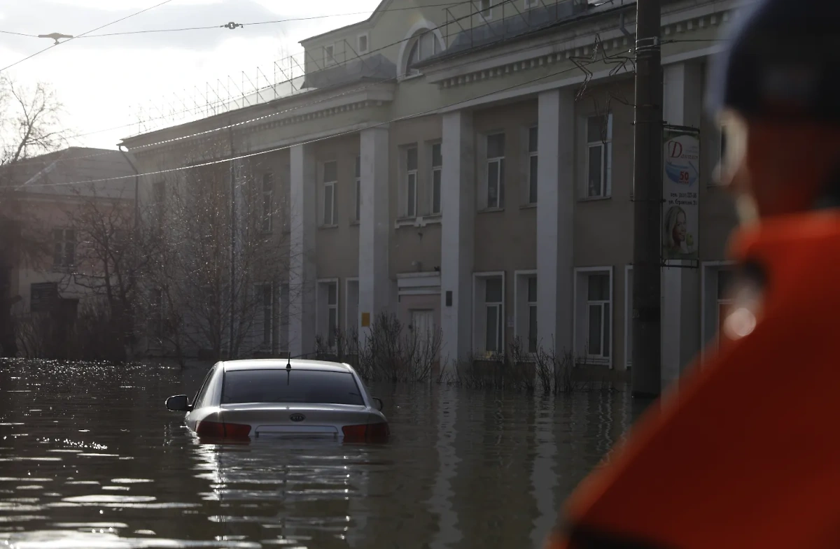 Паводки в Оренбургской области. Обложка © Life.ru / Андрей Тишин