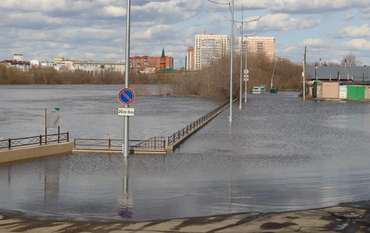 Набережная Тобола в Кургане. Обложка © Telegram / Город Курган