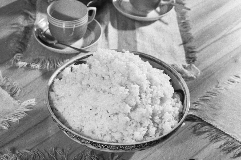 Рисовая каша времён СССР: забытый рецепт. Фото © ТАСС / Евгений Шулепов